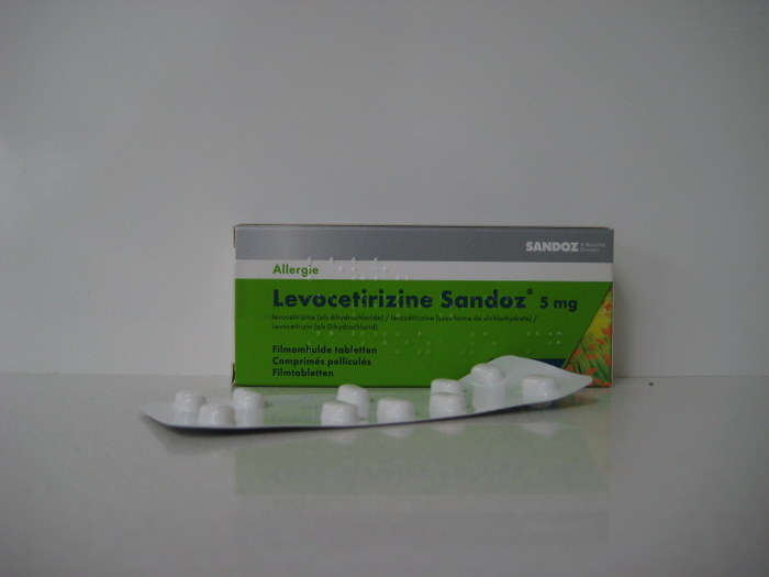 LEVOCETIRIZINE SANDOZ 5 MG (100TABL)