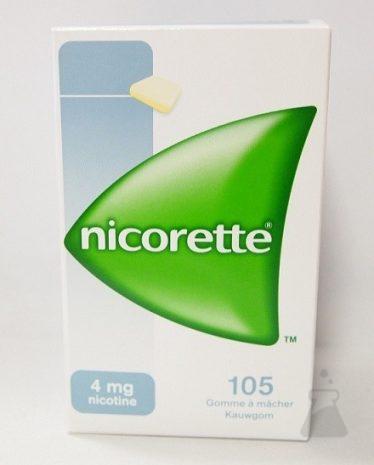 NICORETTE KAUWGOM 4 MG (105STUK)
