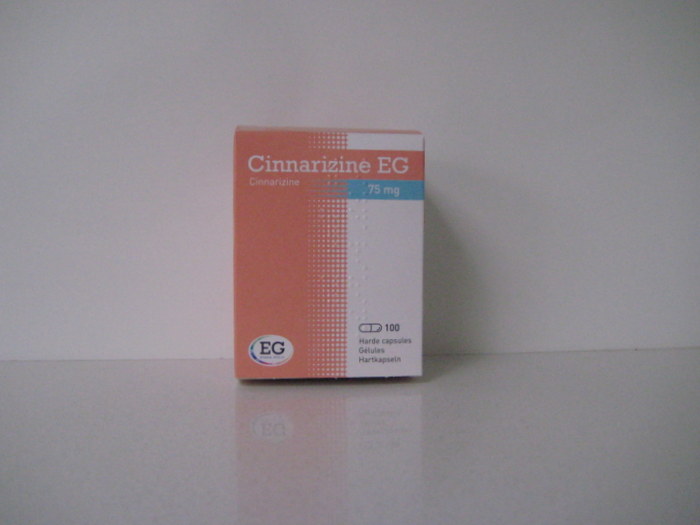 CINNARIZINE EG 75 MG (100CAPS)