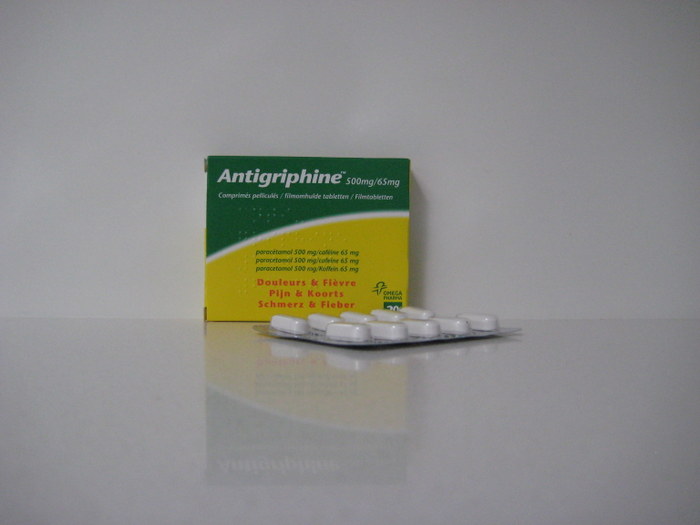 ANTIGRIPHINE PIJN & KOORTS (20TABL)
