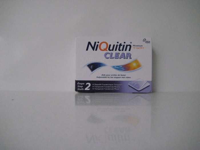 NIQUITIN CLEAR 14 MG PATCH (14STUK)