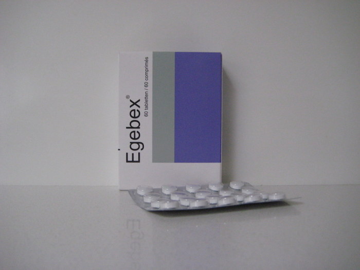EGEBEX 80 MG (60TABL)