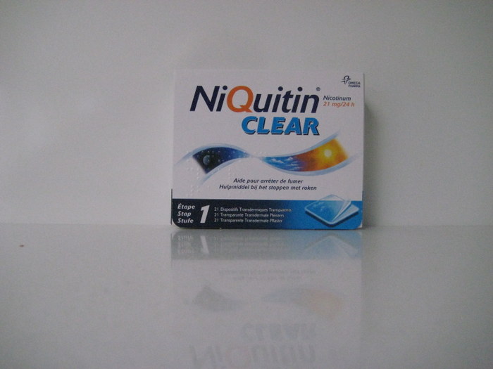 NIQUITIN CLEAR 21 MG PATCH (21STUK)