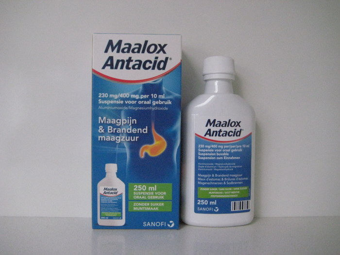 MAALOX ANTACID 230/400MG SUSPENS (250ML)