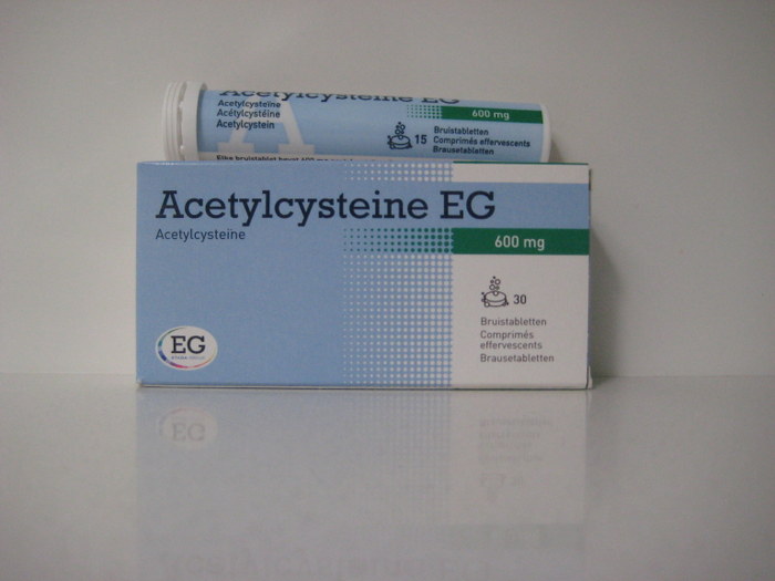 ACETYLCYSTEINE EG 600 MG (30BRUI)