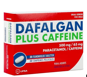 DAFALGAN PLUS CAFFEINE 500/65MG (30TABL)