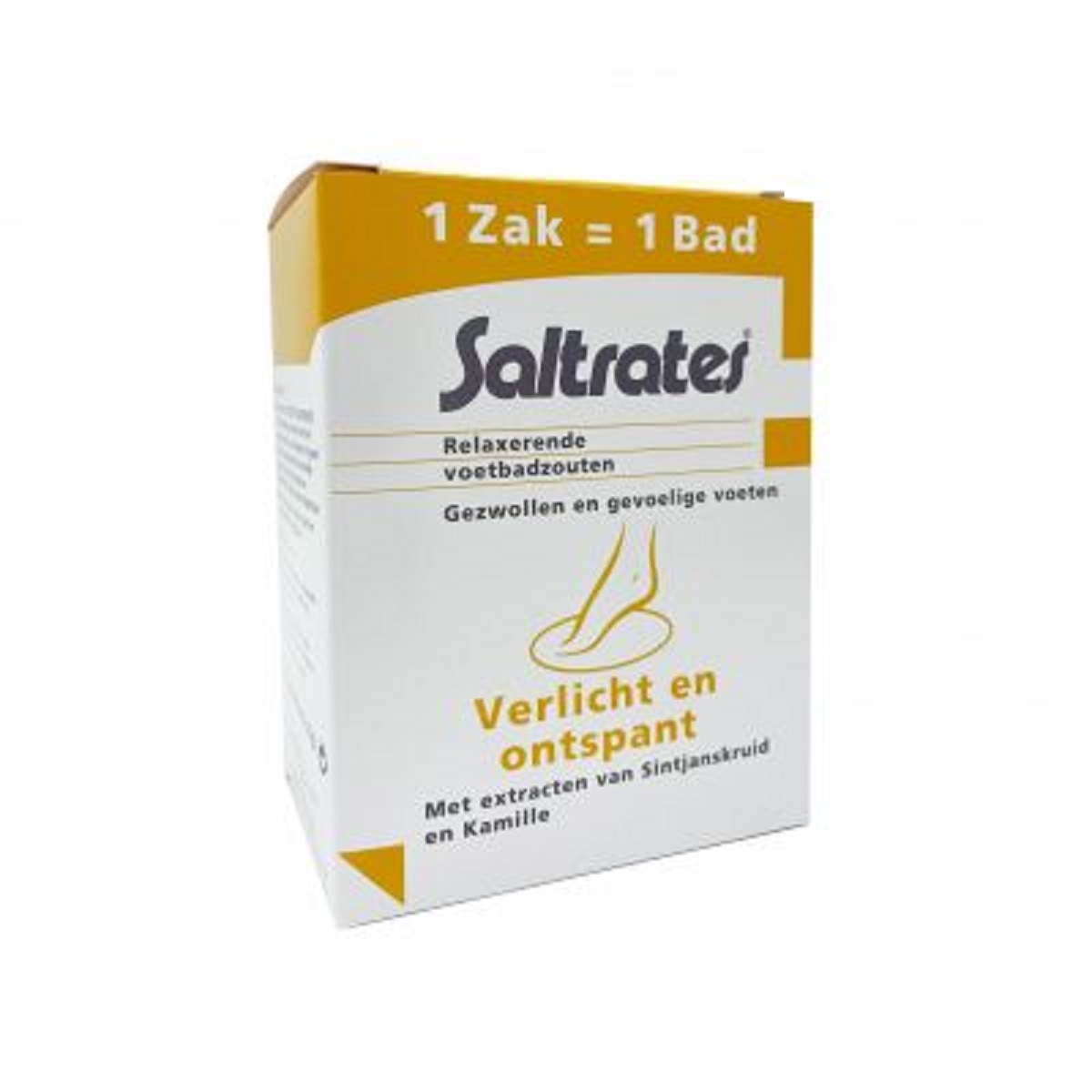 SALTRATEN ZOUT VOETBAD RELAX (10X20G)