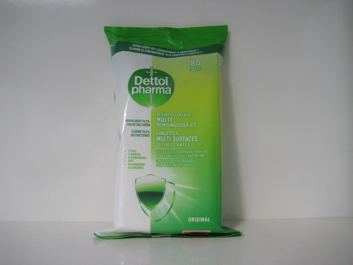 DETTOL DESINFECT DOEKJES (80STUK)