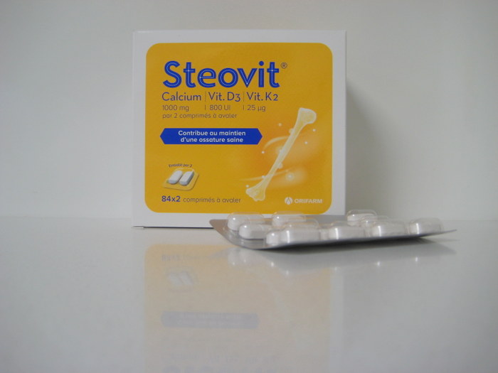 STEOVIT CALCIUM VIT D3 + VIT K2 (2X84TABL)