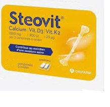 STEOVIT CALCIUM VIT D3 + VIT K2 (2X28TABL)