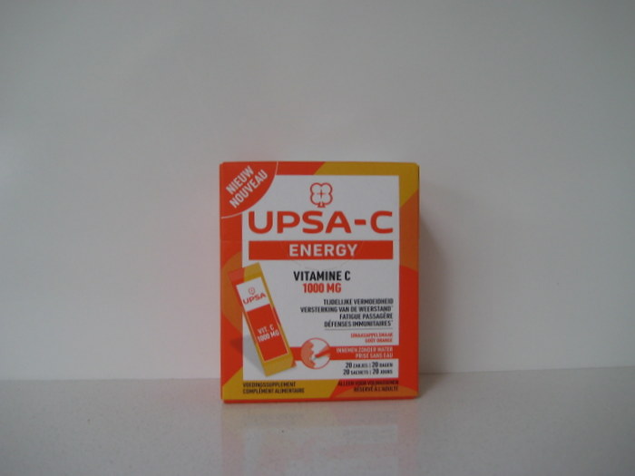 UPSAC ENERGY VITC 1000 SIN STICK (20STUK)