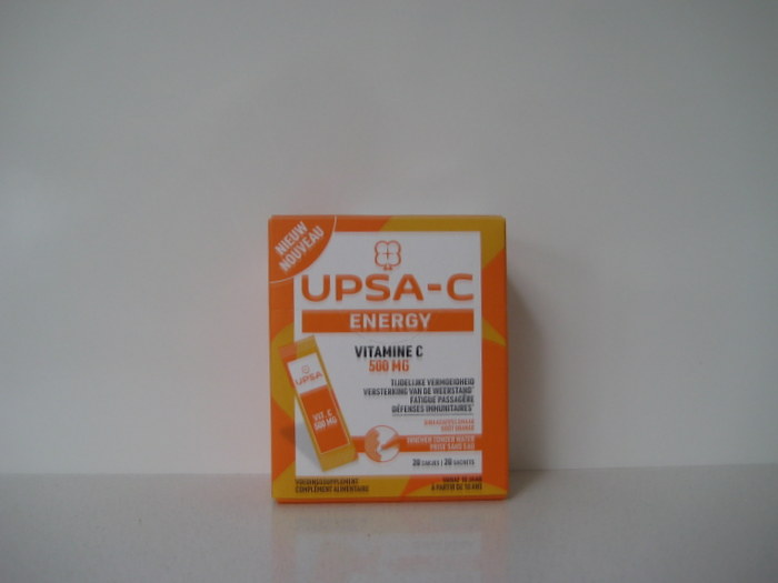 UPSAC ENERGY VITC 500 SIN STICK (20STUK)