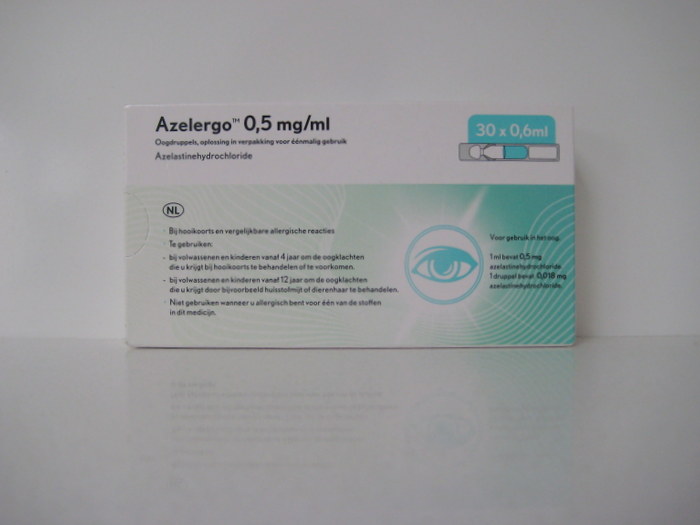 AZELERGO OOGDRP 0,5MG/ML UNIDOSE (30STUK)