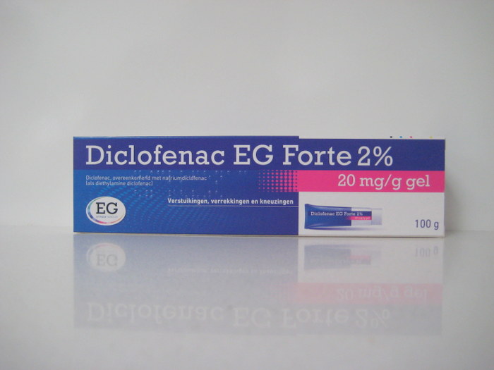 DICLOFENAC EG FORTE 20MG/G (100G)